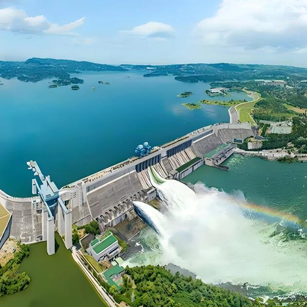 日辉光缆用于南水北调工程